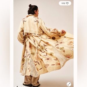 Free People Forget Me Not French coat